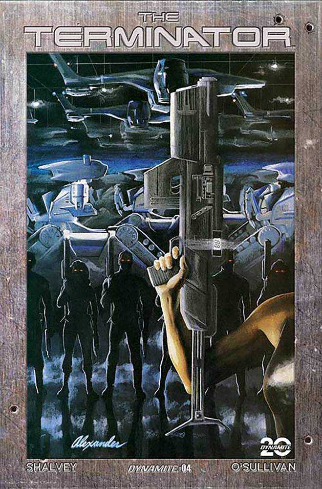 Terminator #4 Cover Q 5 Copy Foc Variant Edition Ross Icon Trade Dress Fo | Dragon's Lair Comics and Fantasy Houston TX