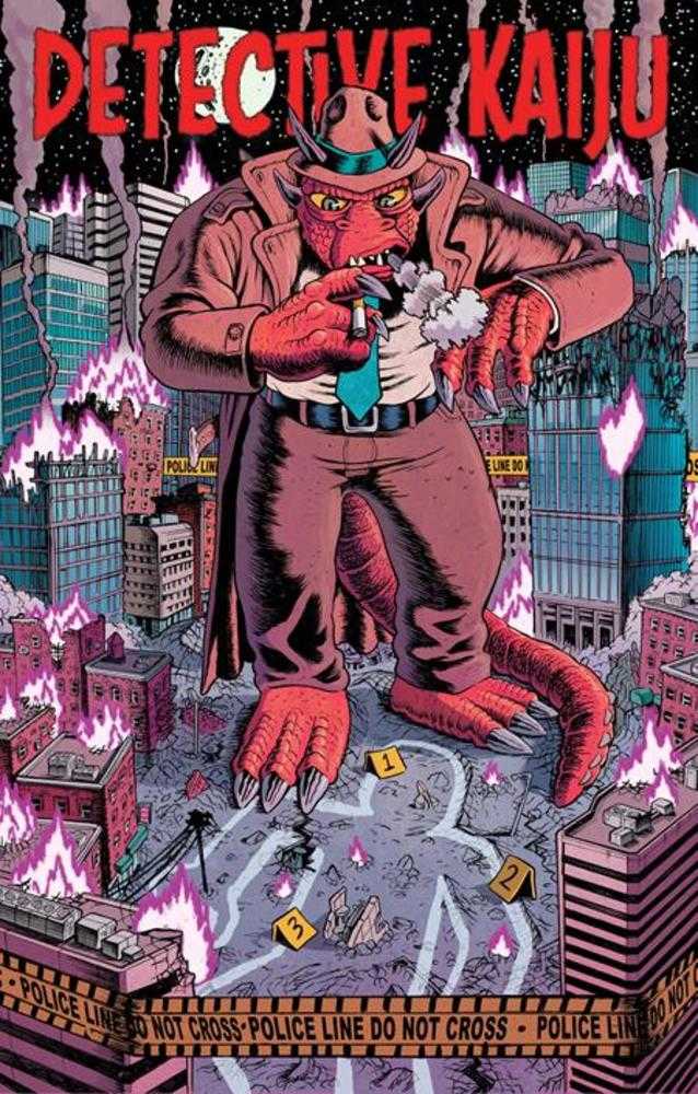 Detective Kaiju #1 (Of 4) Cover B Jake Smith (Mature) | Dragon's Lair Comics and Fantasy Houston TX