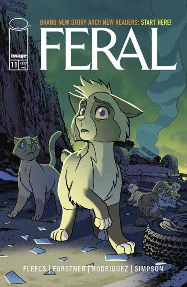 Feral #11 Cover A Tony Fleecs & Trish Forstner | Dragon's Lair Comics and Fantasy Houston TX
