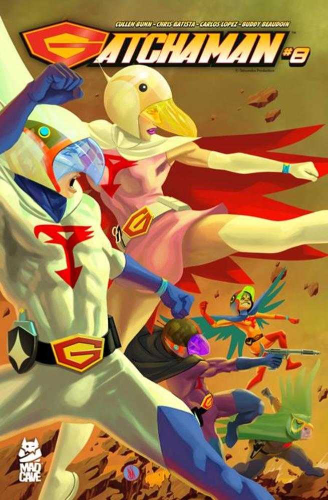 Gatchaman #8 Cover A Inaki Miranda | Dragon's Lair Comics and Fantasy Houston TX
