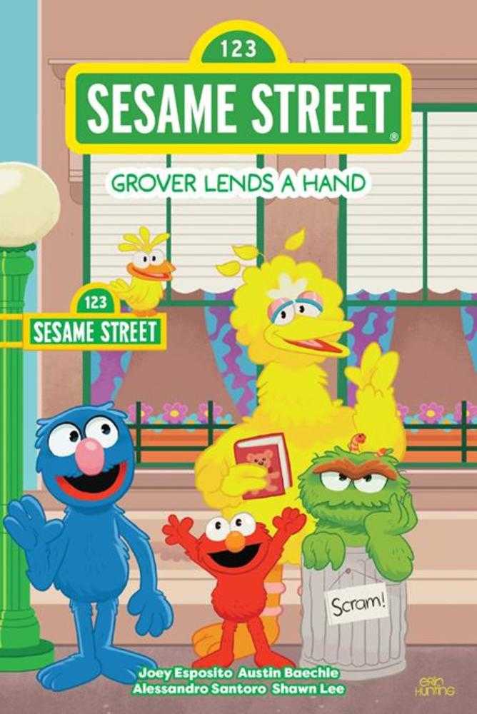 Sesame Street Grover Lends A Hand Hardcover | Dragon's Lair Comics and Fantasy Houston TX