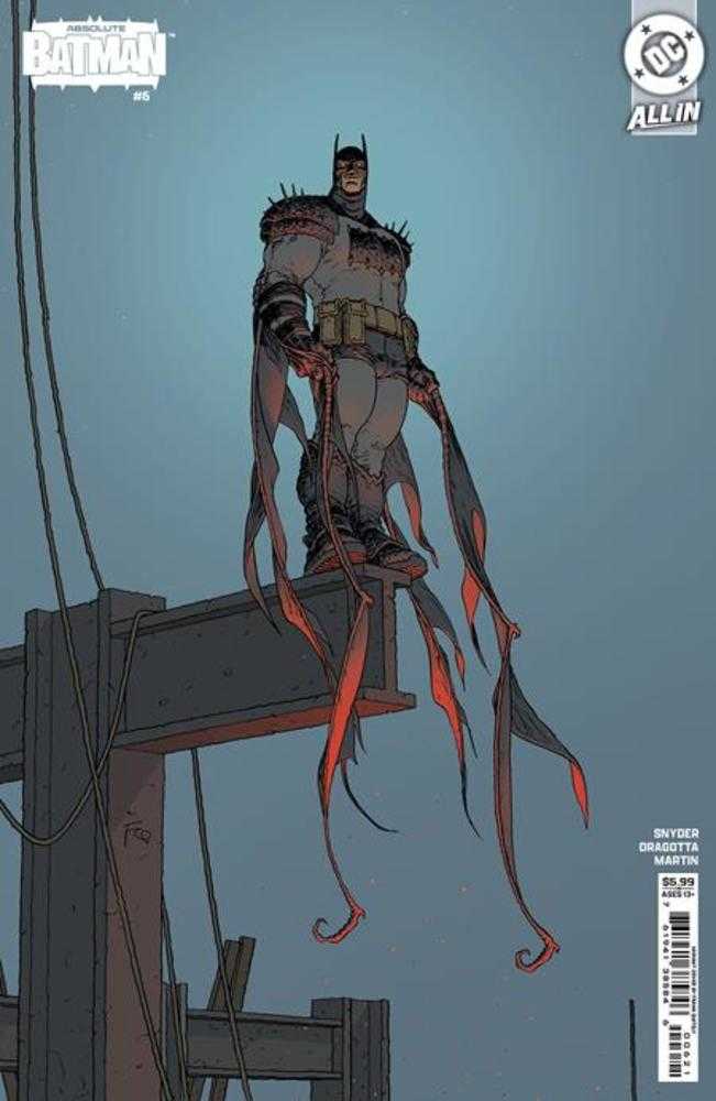Absolute Batman #6 Cover B Frank Quitely Card Stock Variant | Dragon's Lair Comics and Fantasy Houston TX
