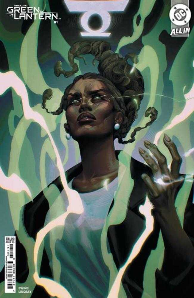 Absolute Green Lantern #1 Cover B Juliet Nneka Card Stock Variant | Dragon's Lair Comics and Fantasy Houston TX