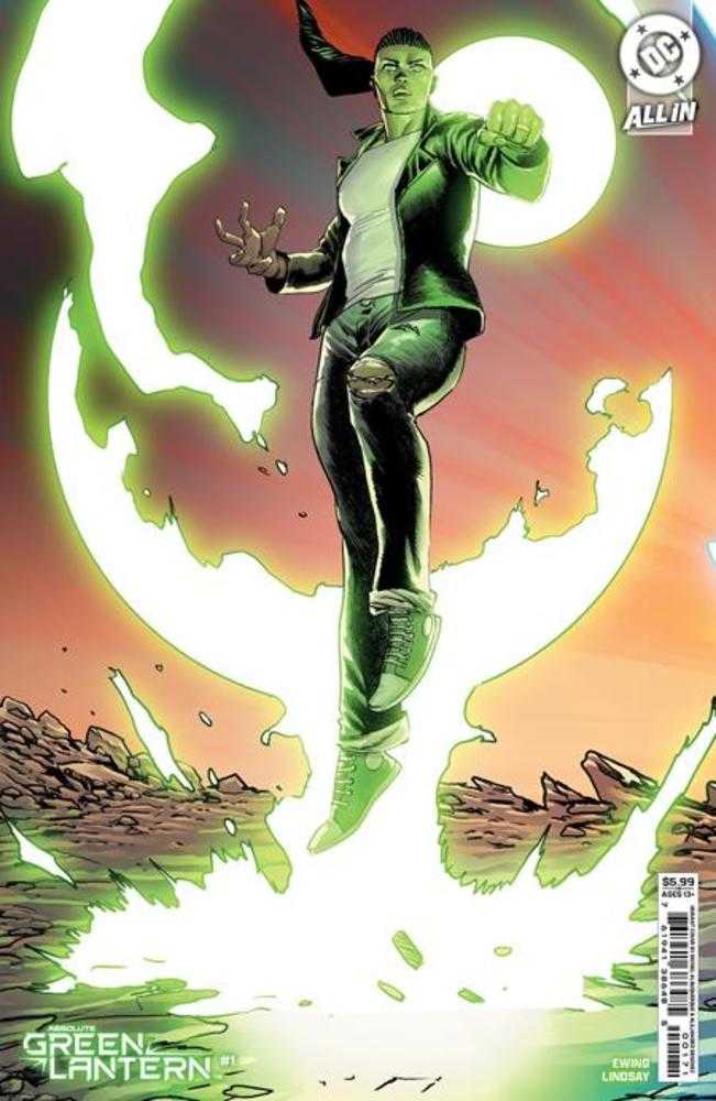 Absolute Green Lantern #1 Cover D Rafael Albuquerque Connecting Card Stock Variant | Dragon's Lair Comics and Fantasy Houston TX