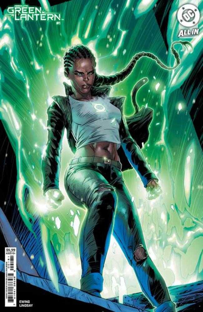Absolute Green Lantern #1 Cover E Ryan Benjamin Card Stock Variant | Dragon's Lair Comics and Fantasy Houston TX