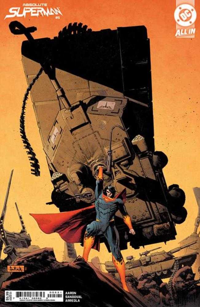 Absolute Superman #5 Cover B Sean Gordon Murphy Card Stock Variant | Dragon's Lair Comics and Fantasy Houston TX
