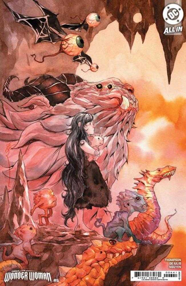 Absolute Wonder Woman #6 Cover F 1 in 25 Dustin Nguyen Card Stock Variant | Dragon's Lair Comics and Fantasy Houston TX