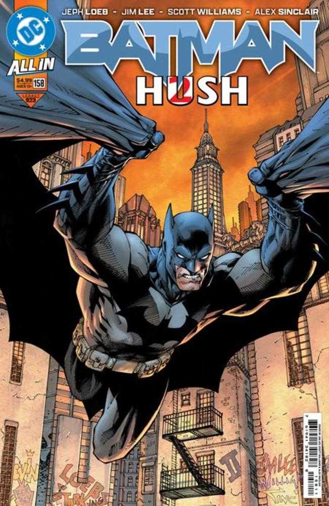 Batman #158 Cover A Jim Lee & Scott Williams | Dragon's Lair Comics and Fantasy Houston TX