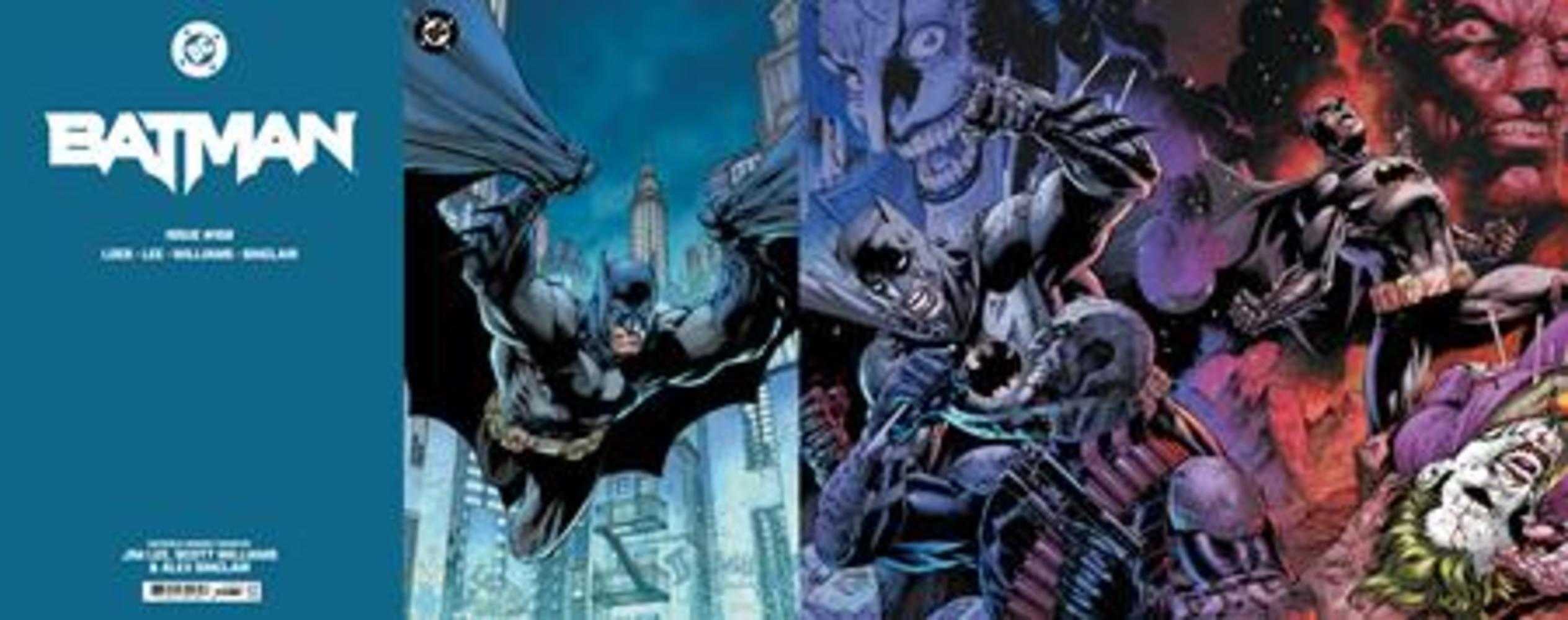 Batman #158 Cover J Jim Lee & Scott Williams Connecting Gatefold Card Stock Variant | Dragon's Lair Comics and Fantasy Houston TX
