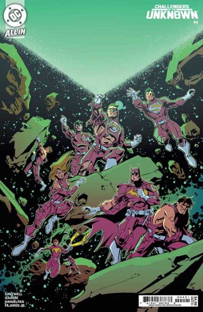 Challengers Of The Unknown #4 (Of 6) Cover B Phil Hester Card Stock Variant | Dragon's Lair Comics and Fantasy Houston TX