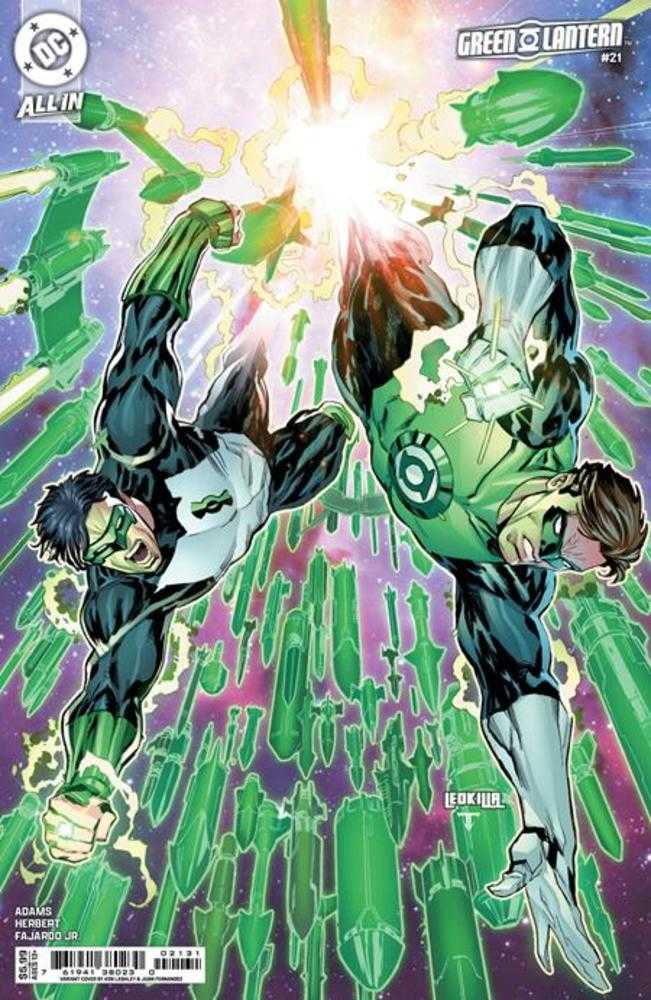 Green Lantern #21 Cover B Ken Lashley Card Stock Variant | Dragon's Lair Comics and Fantasy Houston TX