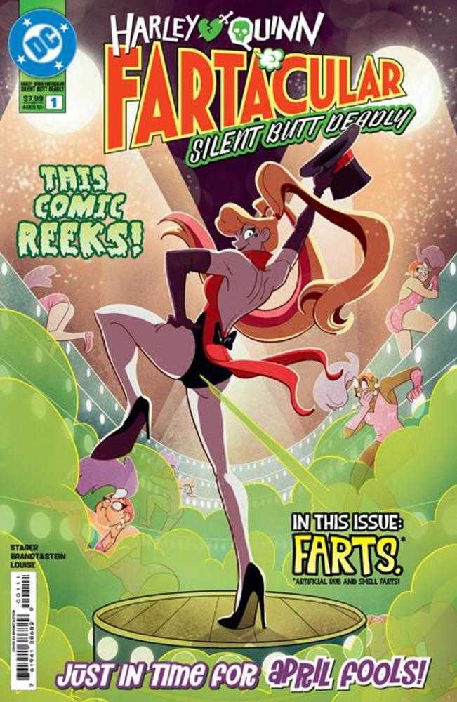 Harley Quinn Fartacular Silent Butt Deadly #1 (One Shot) Cover A Ted Brandt & Ro Stein | Dragon's Lair Comics and Fantasy Houston TX