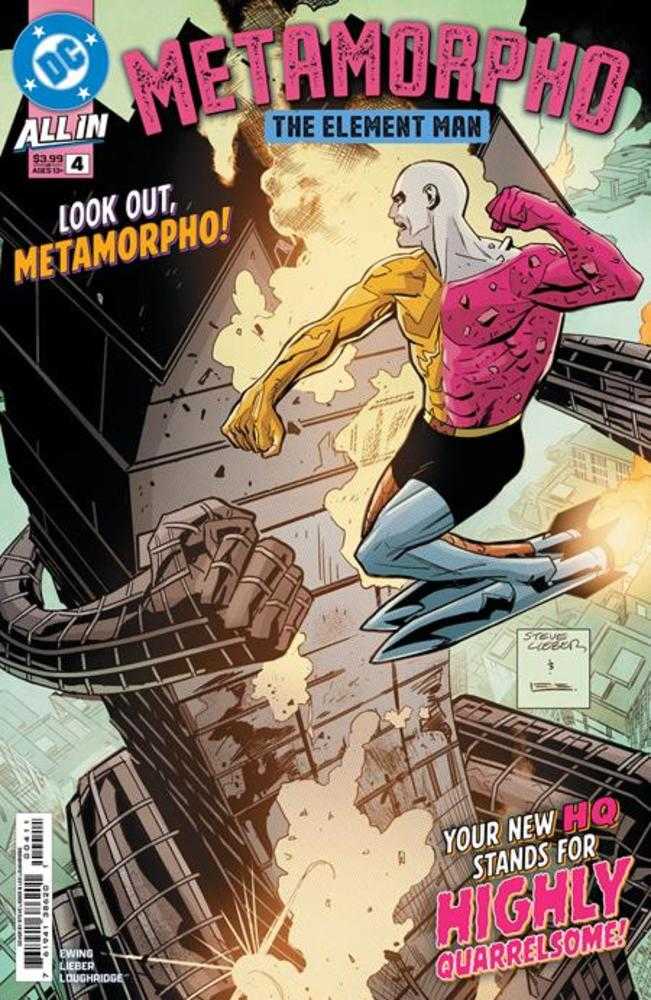 Metamorpho The Element Man #4 Cover A Steve Lieber | Dragon's Lair Comics and Fantasy Houston TX