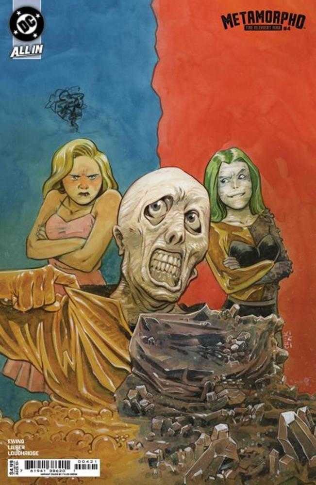Metamorpho The Element Man #4 Cover B Tyler Crook Card Stock Variant | Dragon's Lair Comics and Fantasy Houston TX