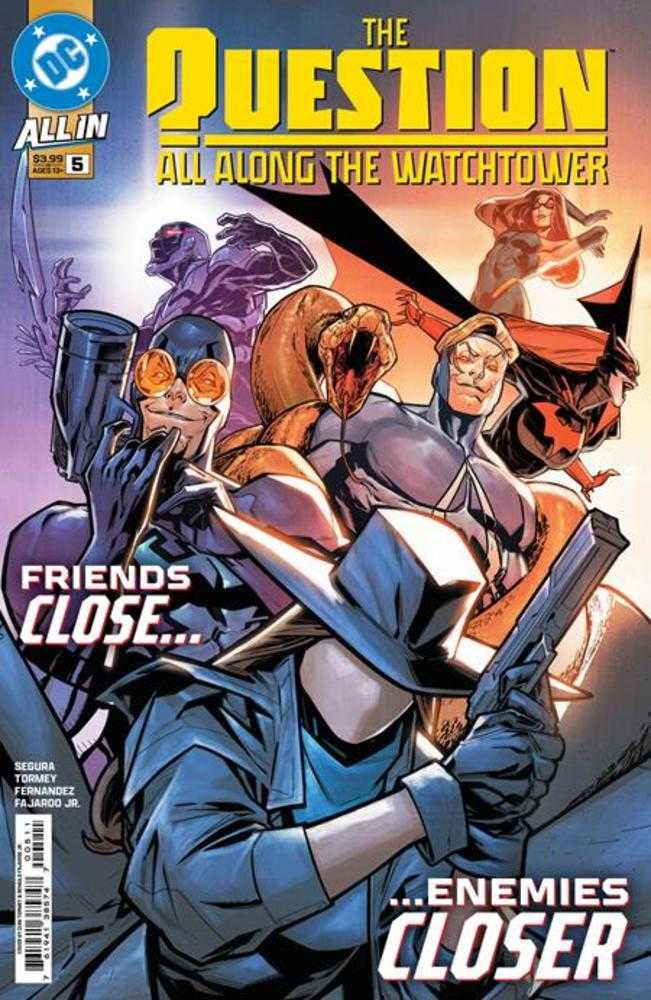 Question All Along The Watchtower #5 (Of 6) Cover A Cian Tormey | Dragon's Lair Comics and Fantasy Houston TX