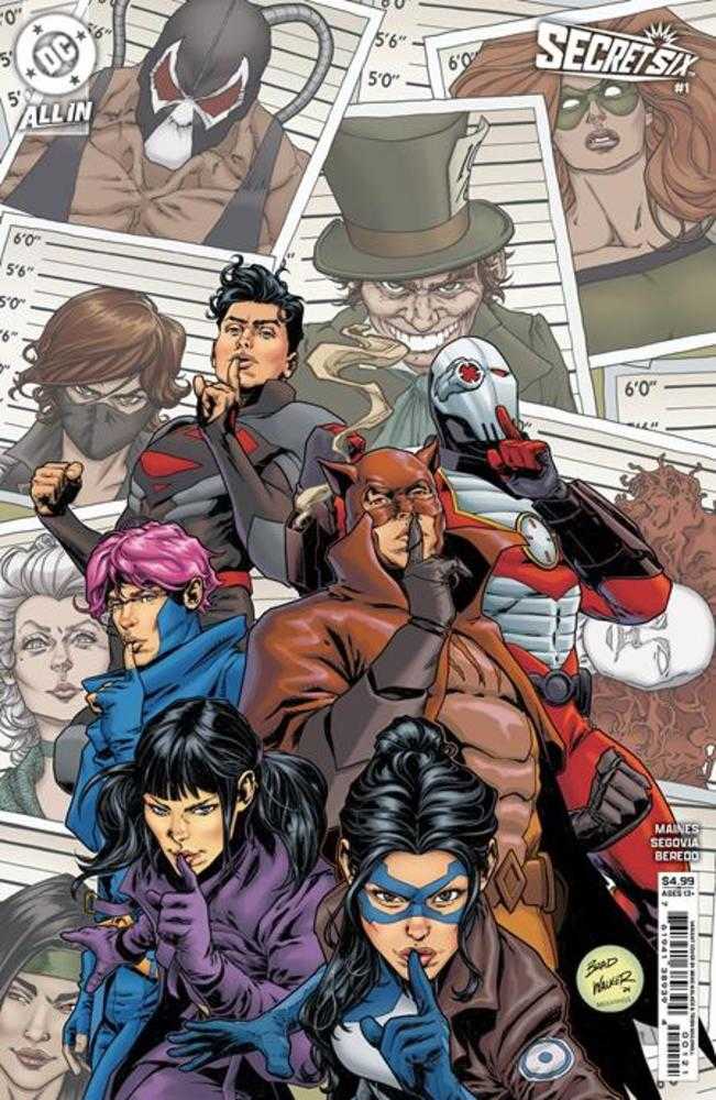 Secret Six #1 (Of 6) Cover B Brad Walker Card Stock Variant | Dragon's Lair Comics and Fantasy Houston TX