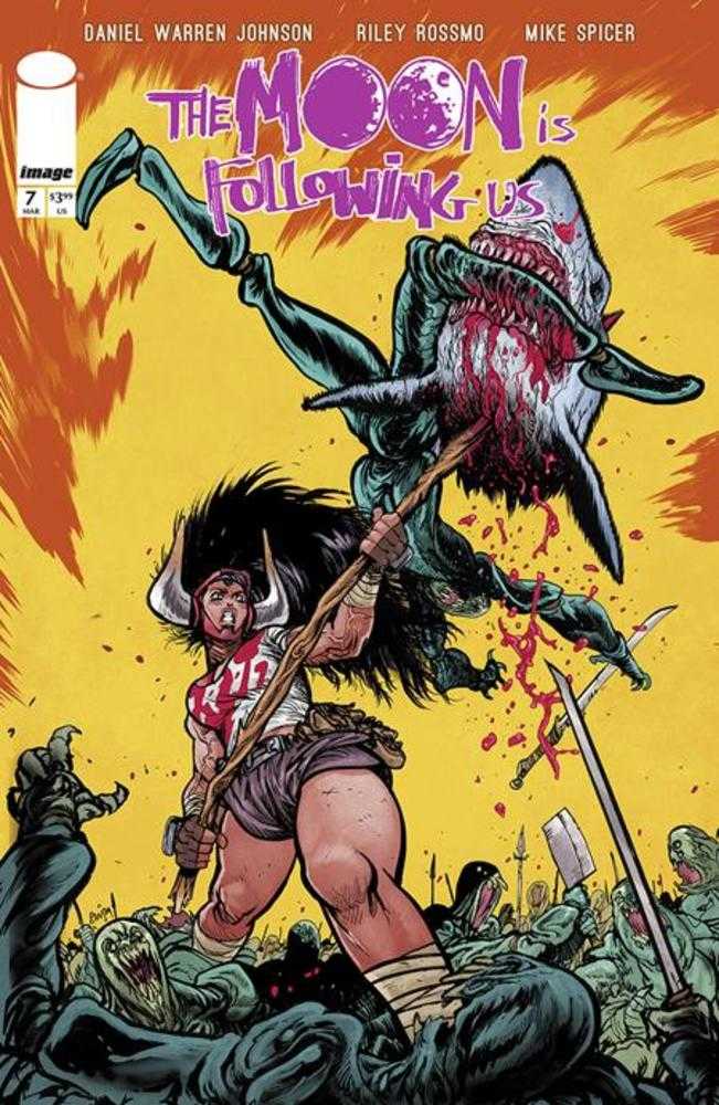 The Moon Is Following Us #7 (Of 10) Cover B Daniel Warren Johnson & Mike Spicer Variant | Dragon's Lair Comics and Fantasy Houston TX