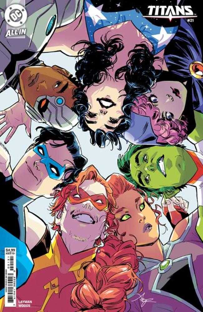 Titans #21 Cover C Amy Reeder Card Stock Variant | Dragon's Lair Comics and Fantasy Houston TX