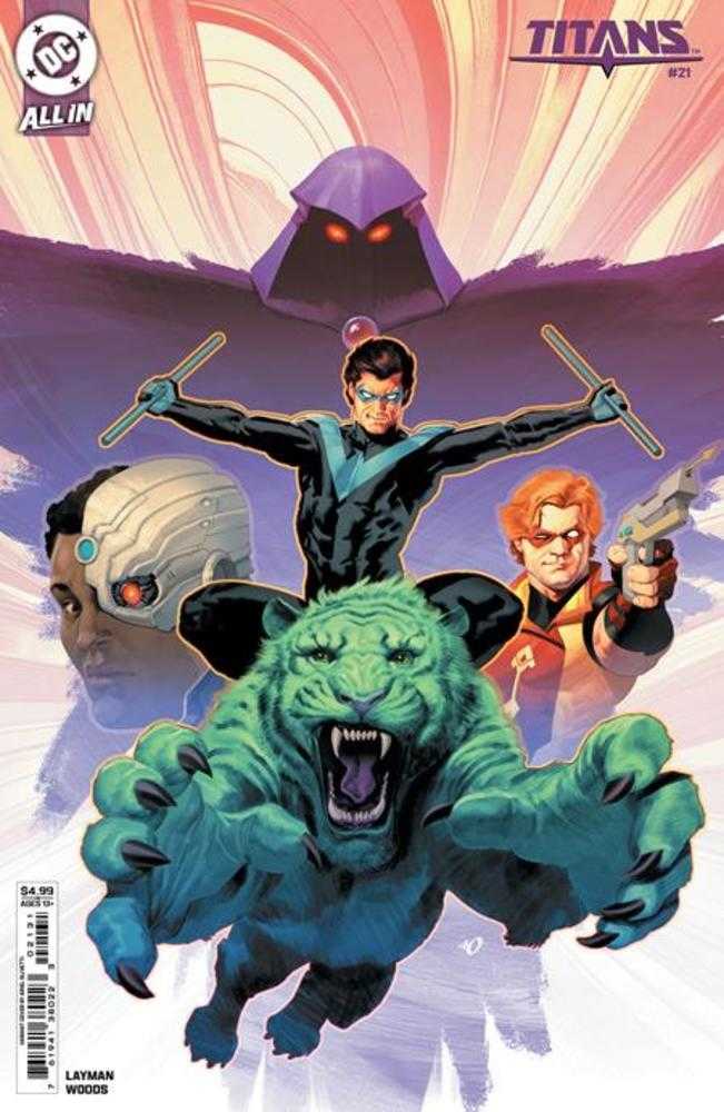 Titans #21 Cover B Ariel Olivetti Card Stock Variant | Dragon's Lair Comics and Fantasy Houston TX