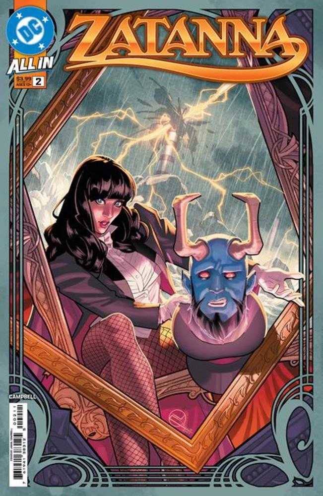 Zatanna #2 (Of 6) Cover A Jamal Campbell | Dragon's Lair Comics and Fantasy Houston TX