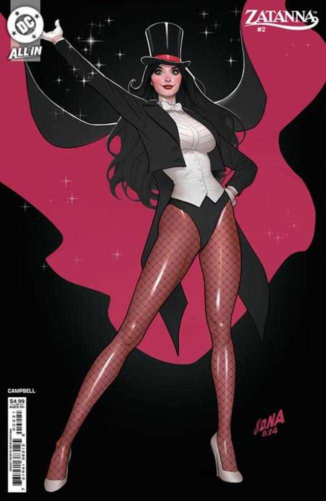 Zatanna #2 (Of 6) Cover B David Nakayama Card Stock Variant | Dragon's Lair Comics and Fantasy Houston TX