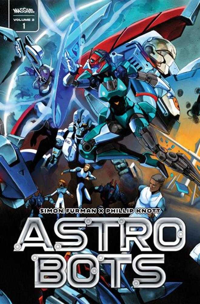 Astrobots (Volume 2) #1 (Of 5) Cover A Phillip Knott Connecting Cover | Dragon's Lair Comics and Fantasy Houston TX
