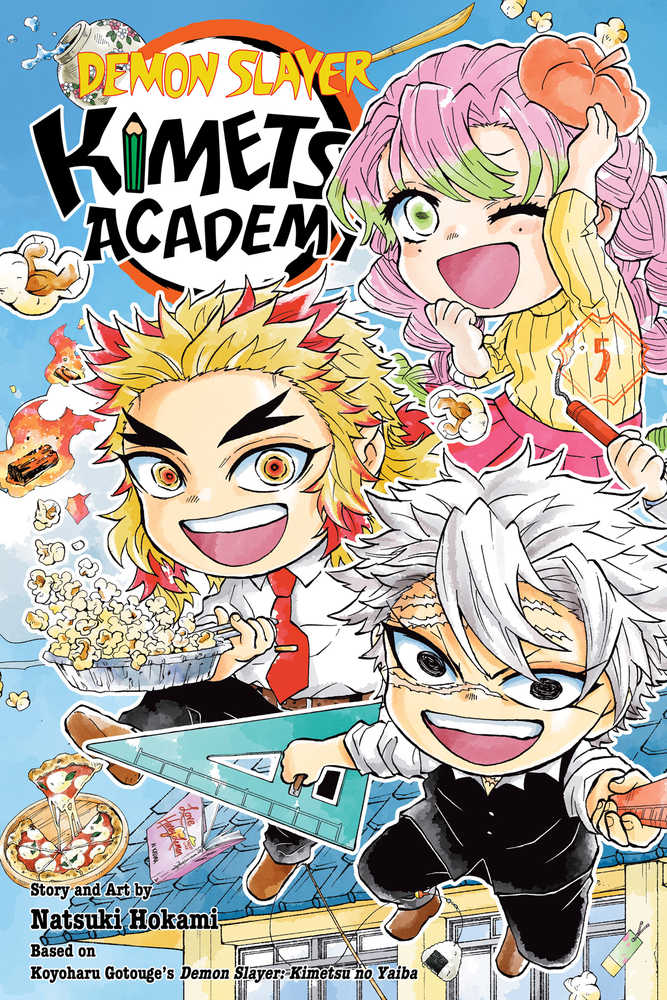 Demon Slayer Kimetsu Academy Graphic Novel Volume 05 | Dragon's Lair Comics and Fantasy Houston TX