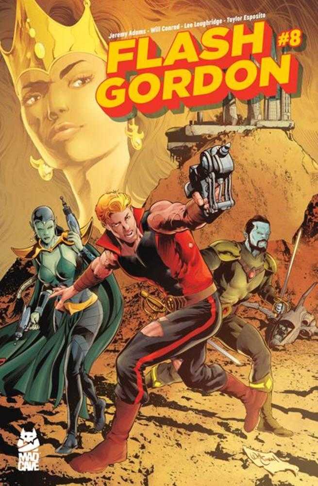 Flash Gordon #8 Cover A Will Conrad | Dragon's Lair Comics and Fantasy Houston TX