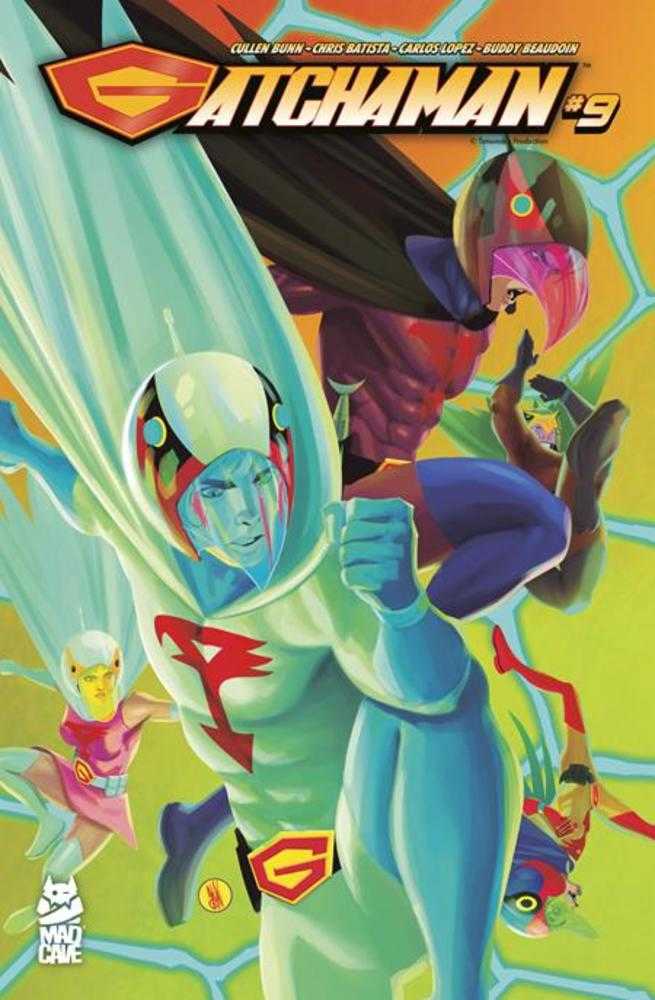 Gatchaman #9 Cover A Inaki Miranda | Dragon's Lair Comics and Fantasy Houston TX