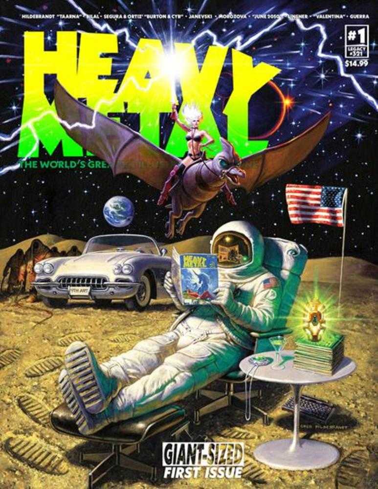 Heavy Metal Magazine #1 Cover A Greg Hildebrandt (Mature) | Dragon's Lair Comics and Fantasy Houston TX