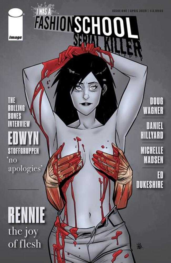 I Was A Fashion School Serial Killer #1 (Of 5) Cover B Daniel Hillyard & Michelle Madsen Rolling Stone Janet Jackson Homage Variant (Mature) | Dragon's Lair Comics and Fantasy Houston TX