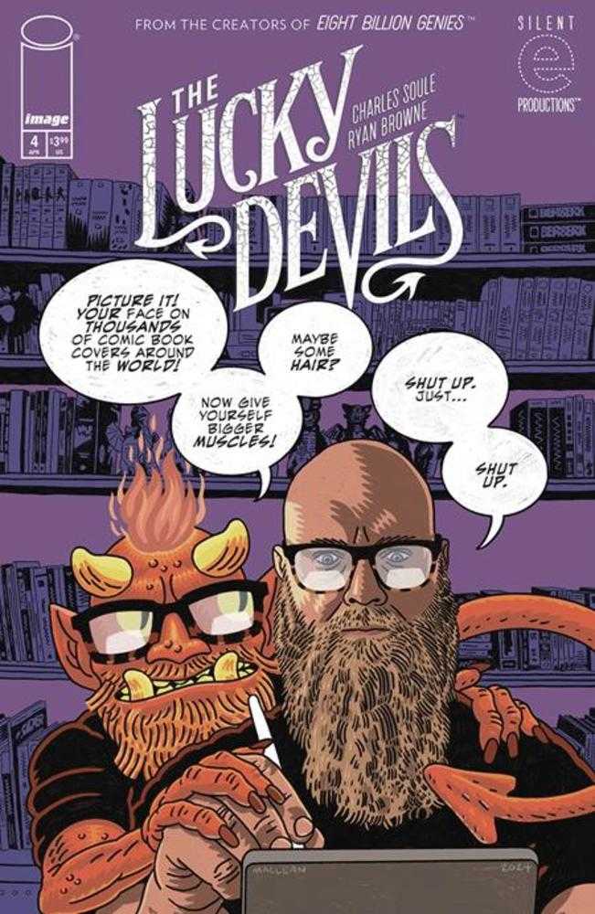 Lucky Devils #4 (Of 9) Cover B Andrew Maclean Variant (Mature) | Dragon's Lair Comics and Fantasy Houston TX