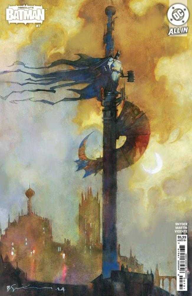 Absolute Batman #7 Cover C Bill Sienkiewicz Card Stock Variant | Dragon's Lair Comics and Fantasy Houston TX