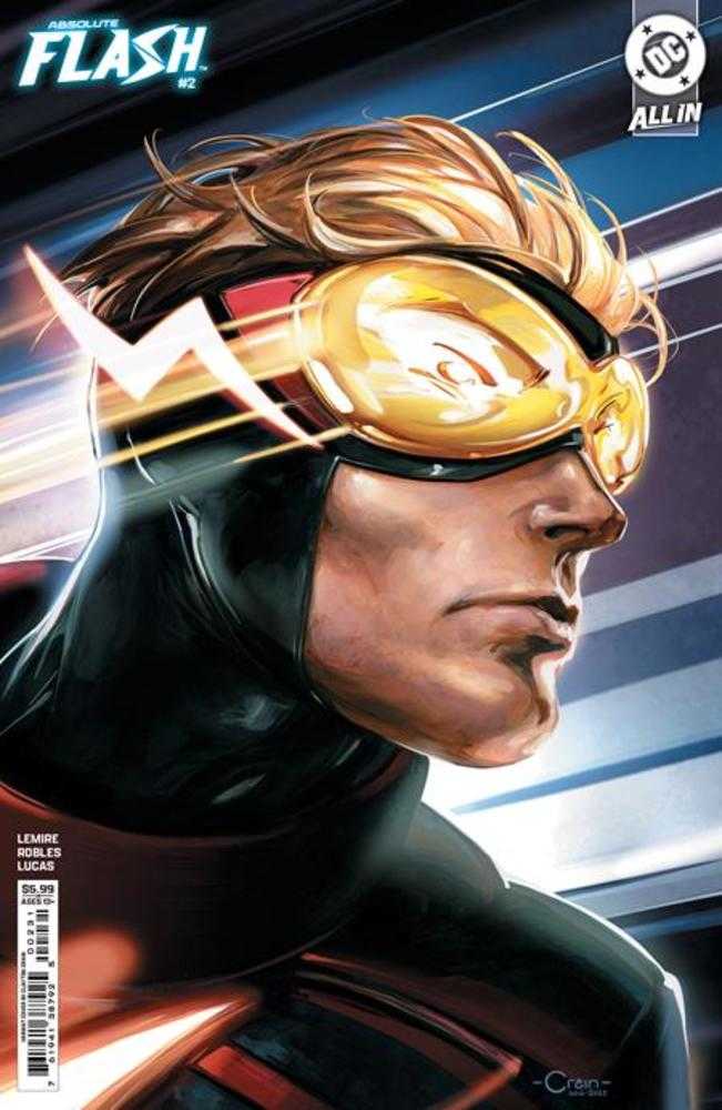 Absolute Flash #2 Cover D Clayton Crain Card Stock Variant | Dragon's Lair Comics and Fantasy Houston TX