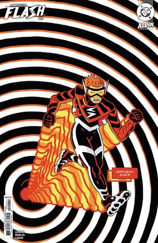 Absolute Flash #2 Cover E 1 in 25 Andrew Maclean Card Stock Variant | Dragon's Lair Comics and Fantasy Houston TX