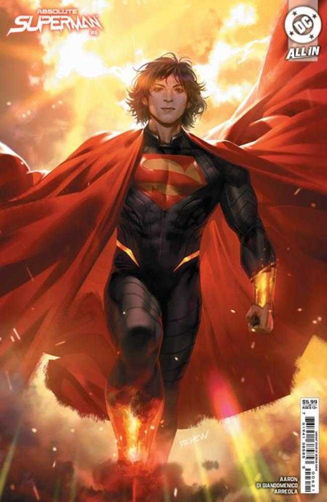 Absolute Superman #6 Cover B Derrick Chew Card Stock Variant | Dragon's Lair Comics and Fantasy Houston TX