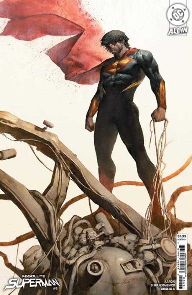 Absolute Superman #6 Cover C Puppeteer Lee Card Stock Variant | Dragon's Lair Comics and Fantasy Houston TX