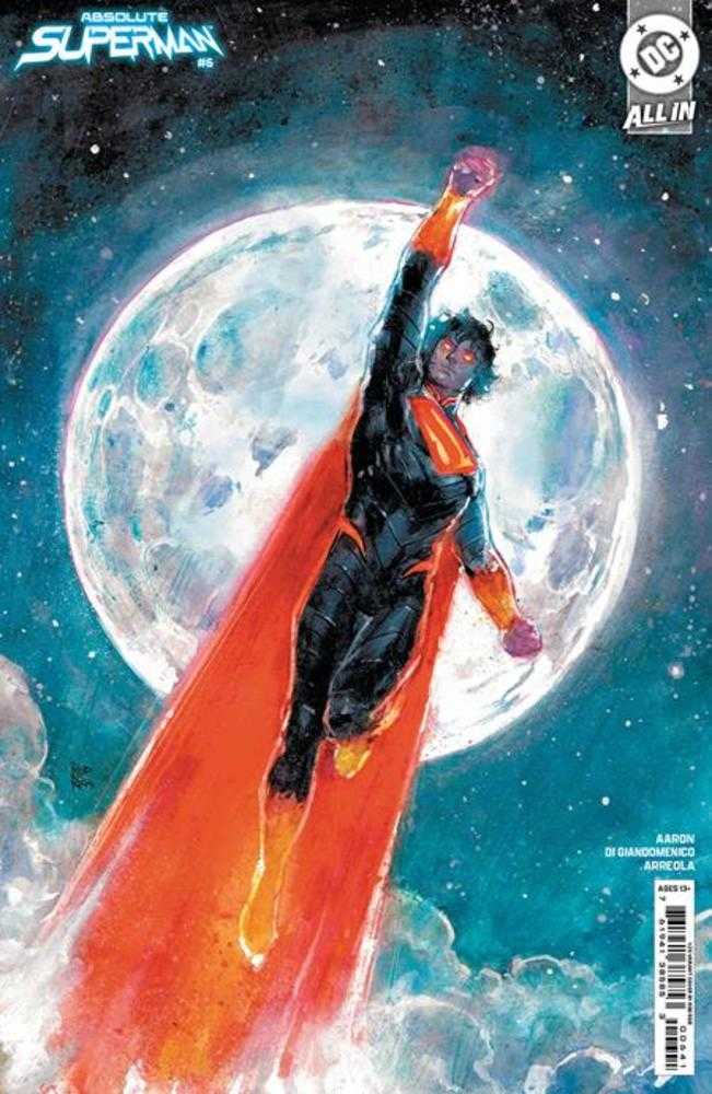 Absolute Superman #6 Cover D 1 in 25 Rod Reis Card Stock Variant | Dragon's Lair Comics and Fantasy Houston TX