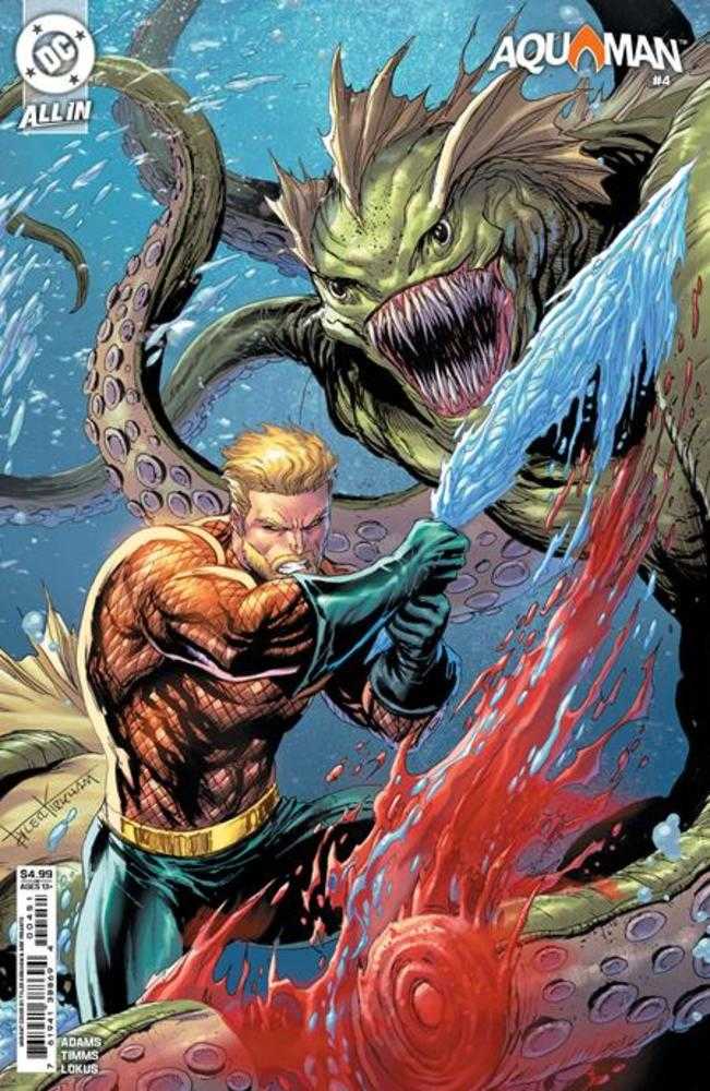 Aquaman #4 Cover D Tyler Kirkham Card Stock Variant | Dragon's Lair Comics and Fantasy Houston TX