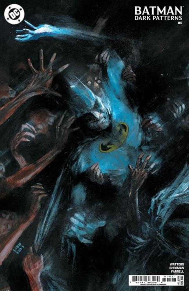 Batman Dark Patterns #5 (Of 12) Cover B Martin Simmonds Card Stock Variant | Dragon's Lair Comics and Fantasy Houston TX