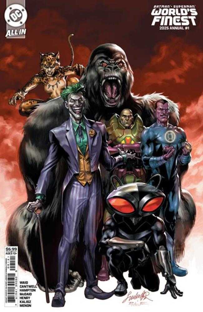 Batman Superman Worlds Finest 2025 Annual #1 (One Shot) Cover C Salvador Larroca Card Stock Variant (We Are Yesterday) | Dragon's Lair Comics and Fantasy Houston TX