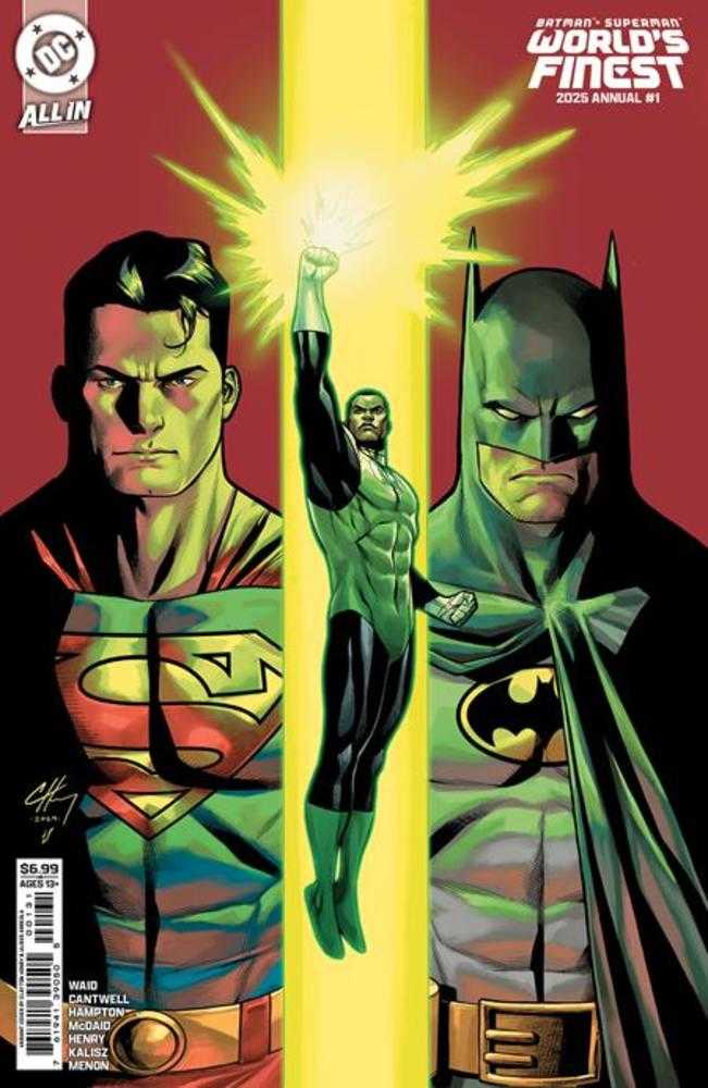 Batman Superman Worlds Finest 2025 Annual #1 (One Shot) Cover B Clayton Henry Card Stock Variant (We Are Yesterday) | Dragon's Lair Comics and Fantasy Houston TX