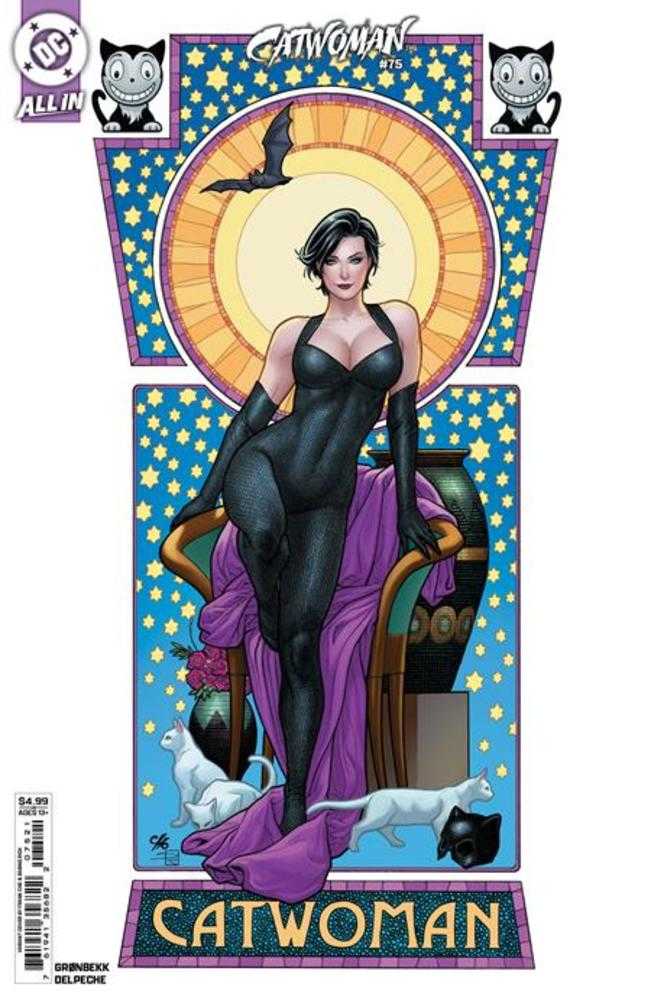 Catwoman #75 Cover B Frank Cho Card Stock Variant | Dragon's Lair Comics and Fantasy Houston TX
