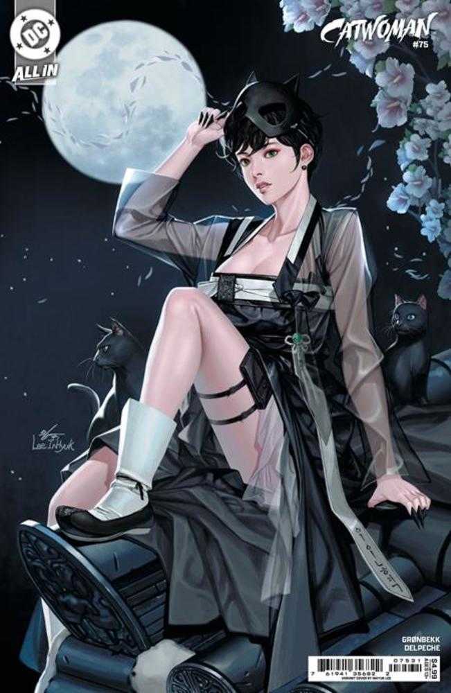 Catwoman #75 Cover C Inhyuk Lee Card Stock Variant | Dragon's Lair Comics and Fantasy Houston TX