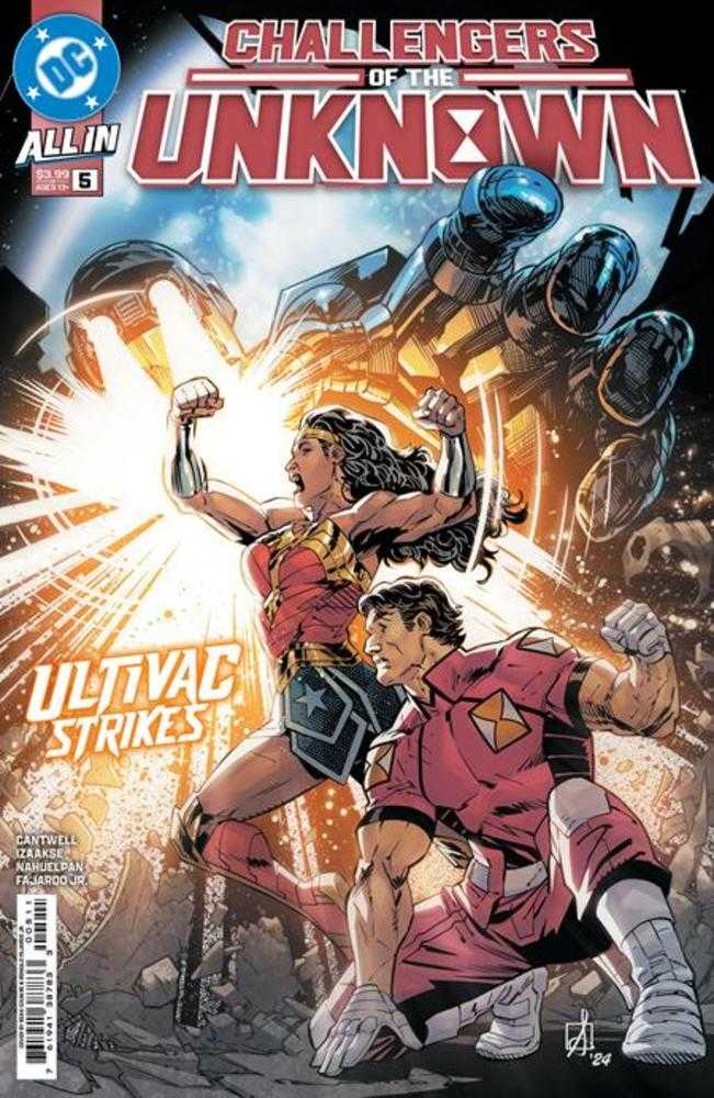 Challengers Of The Unknown #5 (Of 6) Cover A Sean Izaakse | Dragon's Lair Comics and Fantasy Houston TX
