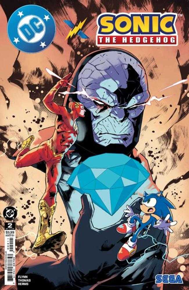 DC X Sonic The Hedgehog #2 (Of 5) Cover A Pablo M Collar | Dragon's Lair Comics and Fantasy Houston TX