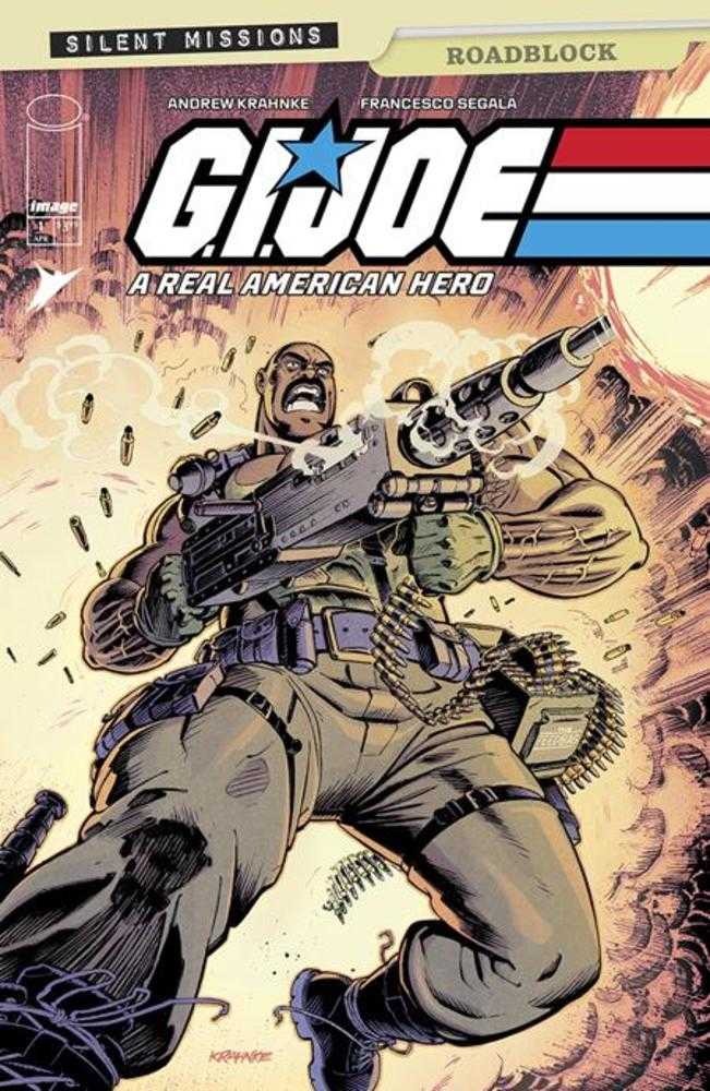 G.I. Joe A Real American Hero Roadblock #1 (One Shot) Cover A Andrew Krahnke | Dragon's Lair Comics and Fantasy Houston TX