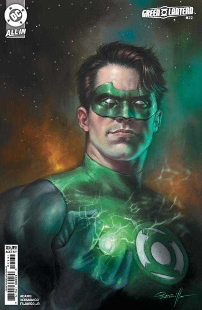 Green Lantern #22 Cover B Lucio Parrillo Card Stock Variant | Dragon's Lair Comics and Fantasy Houston TX
