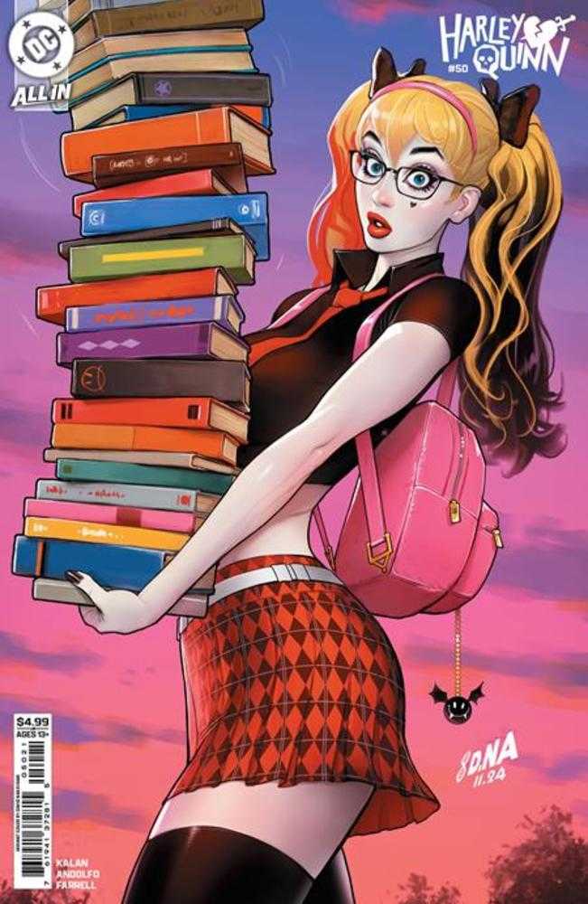Harley Quinn #50 Cover B David Nakayama Card Stock Variant | Dragon's Lair Comics and Fantasy Houston TX