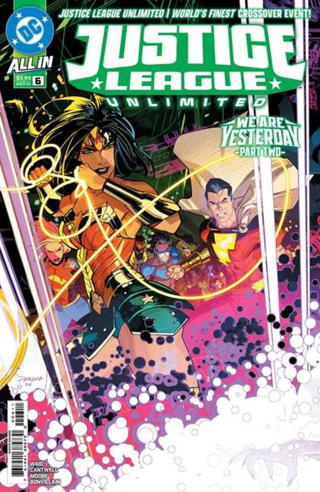 Justice League Unlimited #6 Cover A Dan Mora Connecting (We Are Yesterday) | Dragon's Lair Comics and Fantasy Houston TX